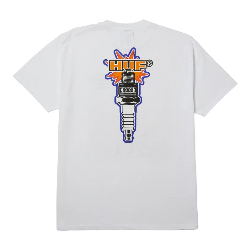 HUF Spark It Up Tee - White