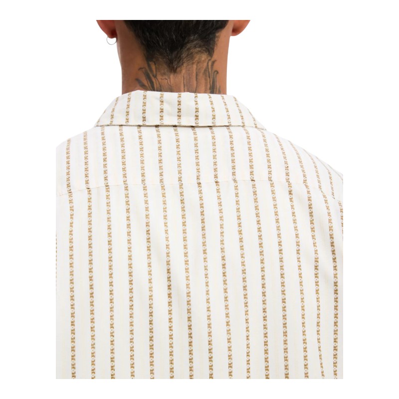 Rhythm Vacation Stripe Crop Shirt - Multi