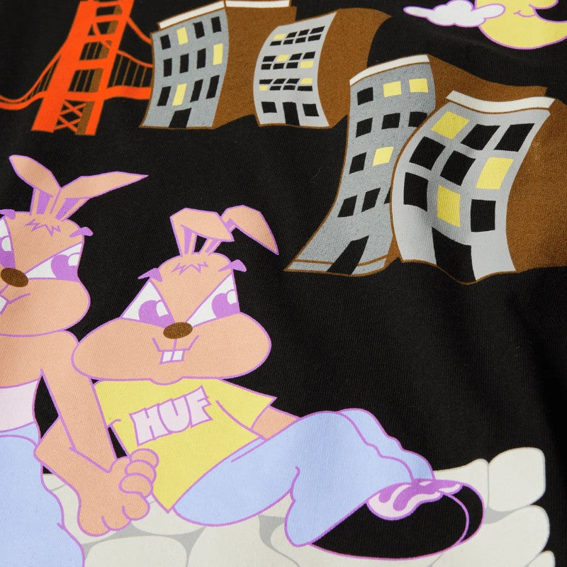 HUF Bae View Tee - Black