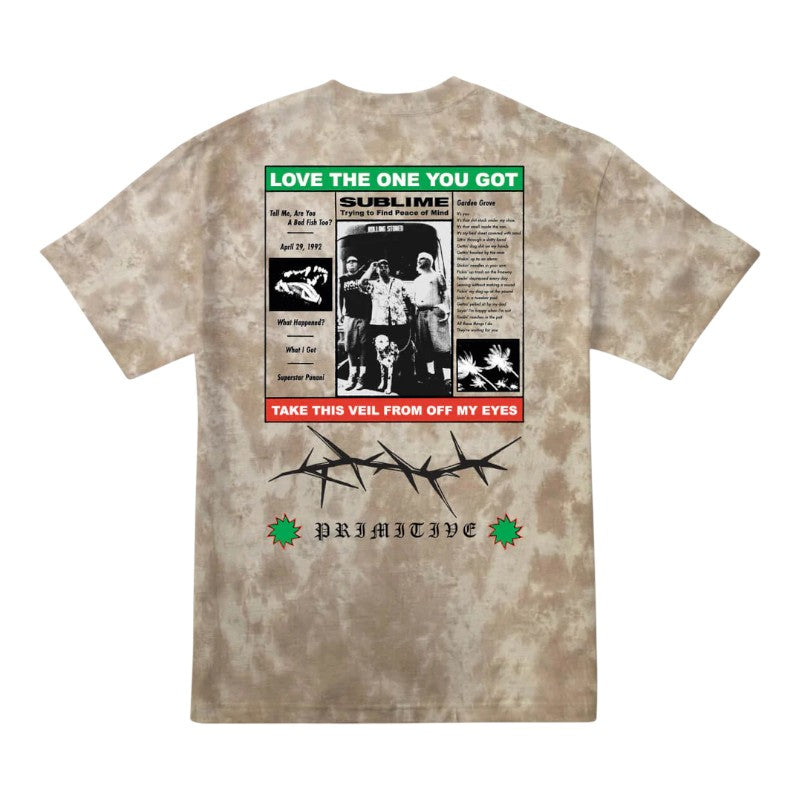 Primitive Sublime Zine Tee - Sand