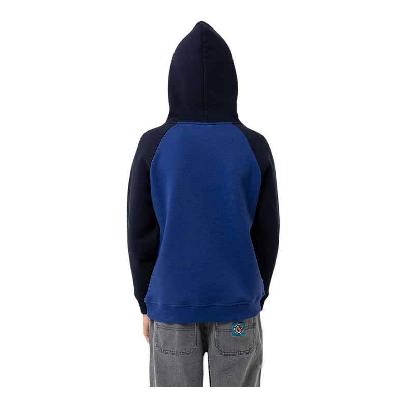 Santa Cruz Youth Fisheye Strip Front Hood - Dark Blue