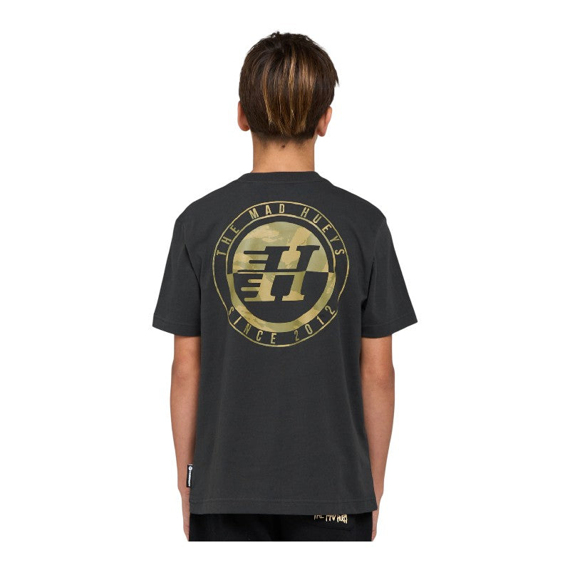 Mad Hueys Youth H Series Split Tee - Vintage Black