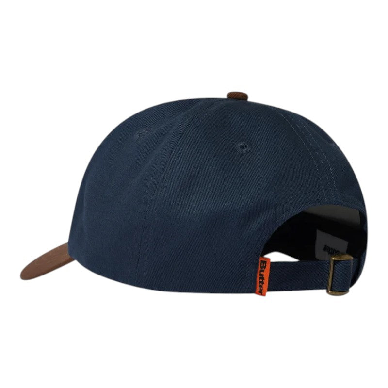 Butter Goods Snail 6 Panel - Navy/Walnut