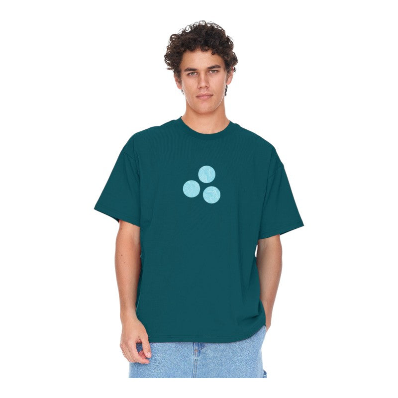 Huffer Sup Tee 190/Mount Ruapehu - Emerald