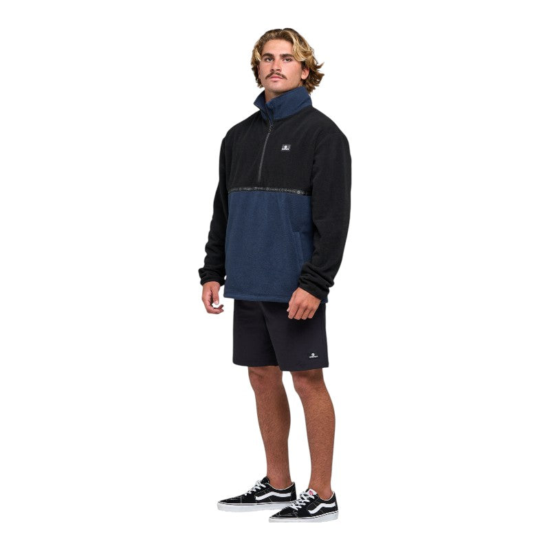 Mad Hueys Tidal Quarter Zip - Navy