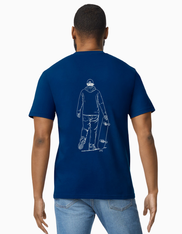 Cheapskates Walk Away Tee - Navy