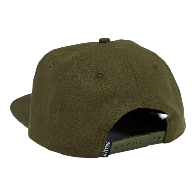 Spitfire Molotov Script Snapback - Olive