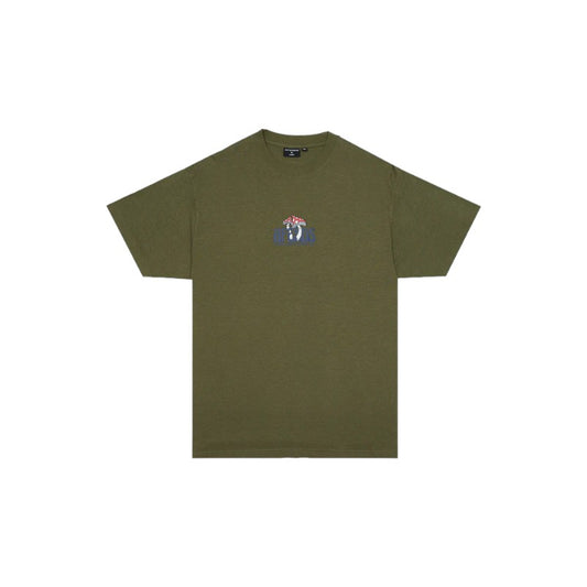 Afends Let It Grow Tee - Military Green