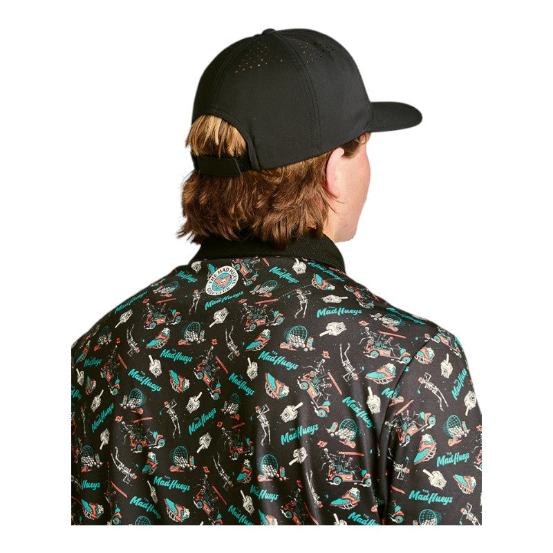 Mad Hueys Loose Golf Flexfit Cap - Black