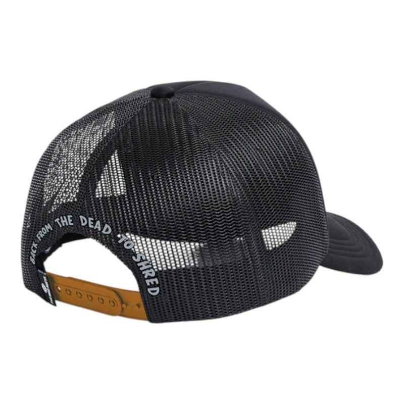 Mad Hueys Youth Dead Shred Trucker - Black