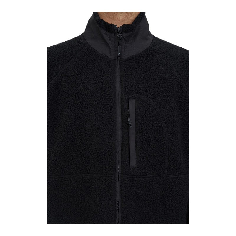 Huffer Husk Polar Fleece Jacket - Black