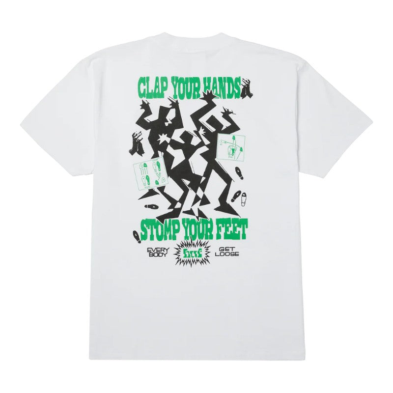 HUF Everybody Get Loose - White