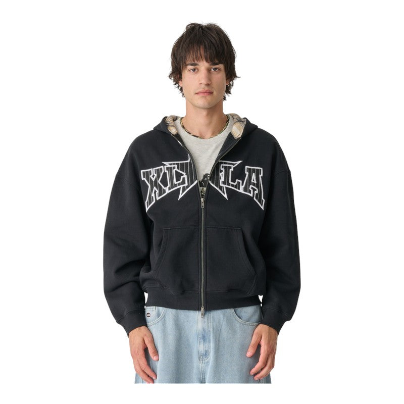 XLarge LA Star Gorilla Fit Zip Hood - Black