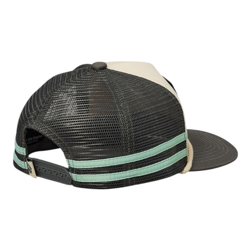 J.A.F Youth Kahawai Lorry Cap - Cream/Charcoal