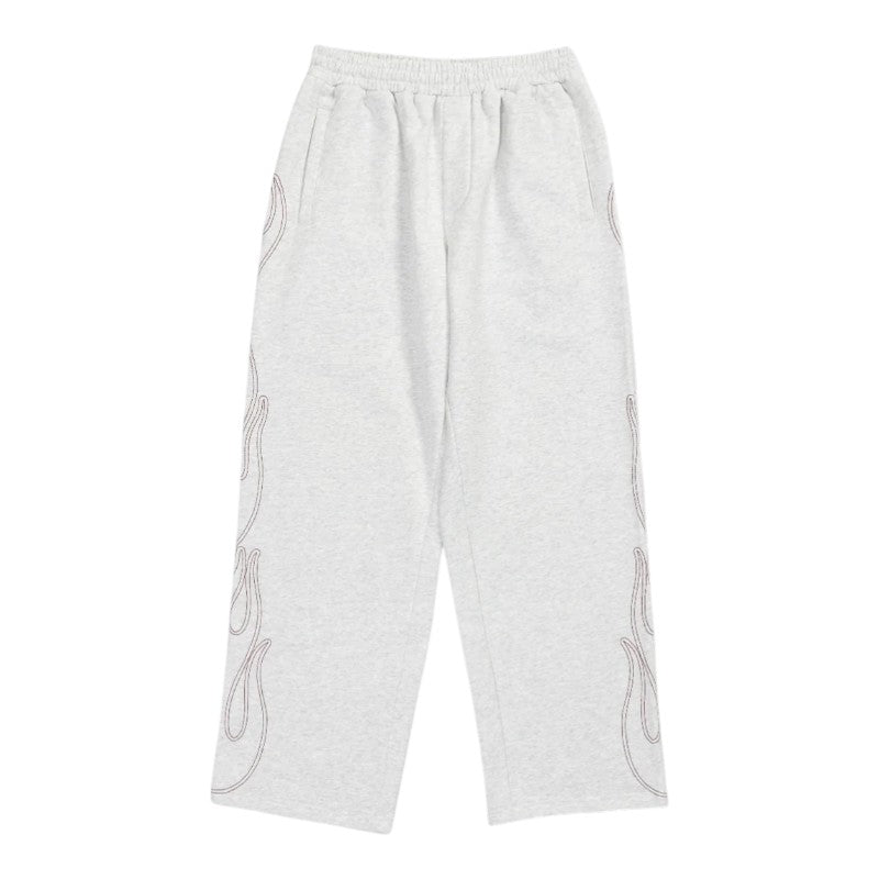 Butter Goods Flame Fleece Pants - Ash