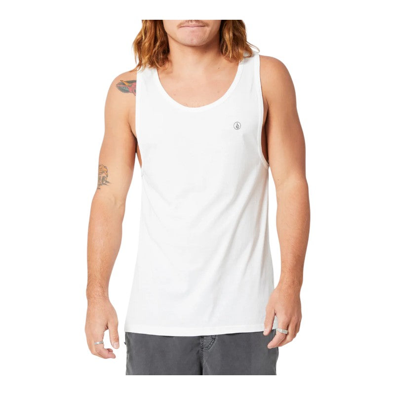 Volcom Solid Tank - White
