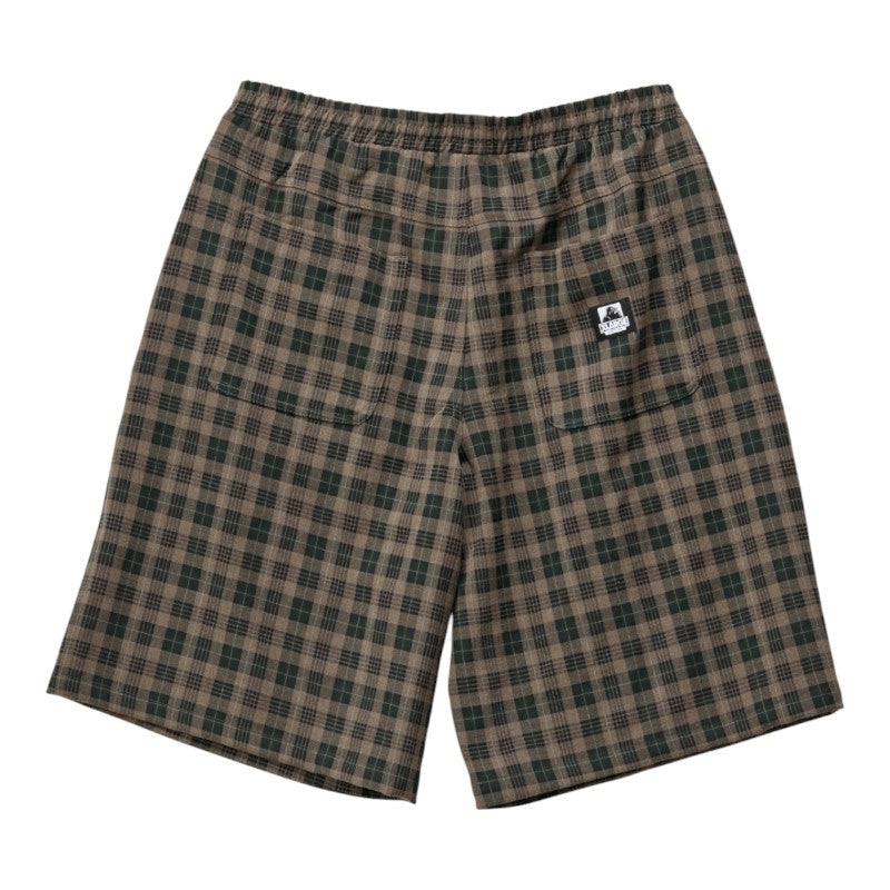 XLarge Baggy 91 Short - Green Check