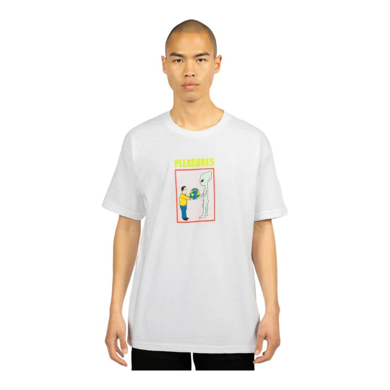 Pleasures Gift Tee White