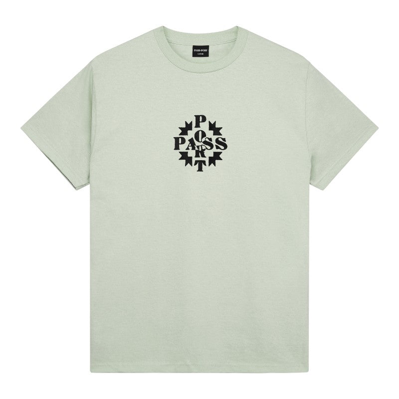 Passport Minted Tee - Harbour Grey