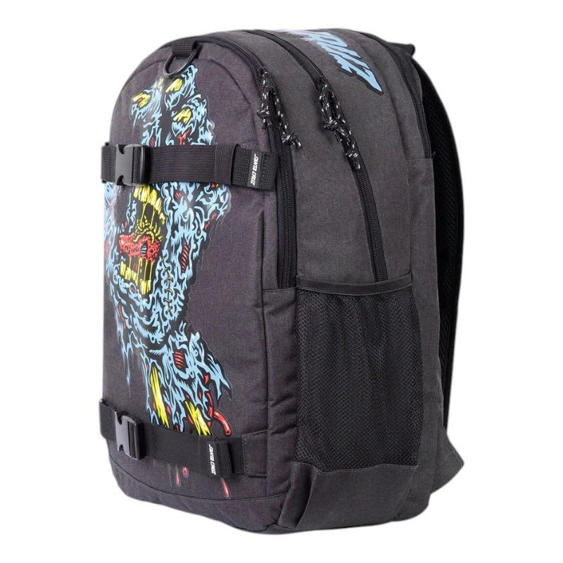 Santa Cruz Decaying Hand Backpack - Dark Grey Marle