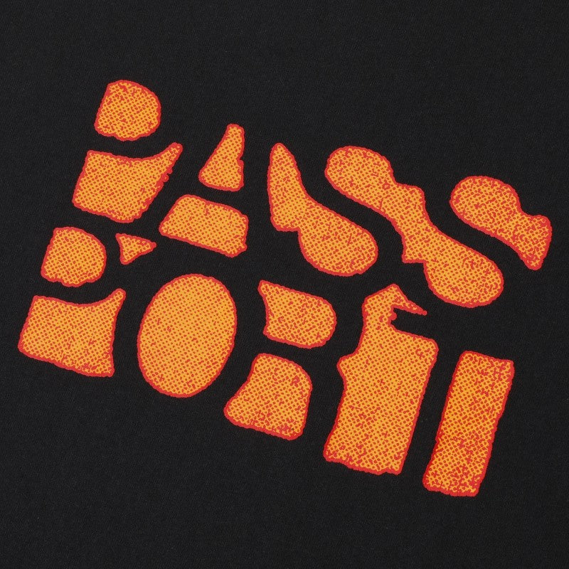 Passport Rough Neg Tee - Black