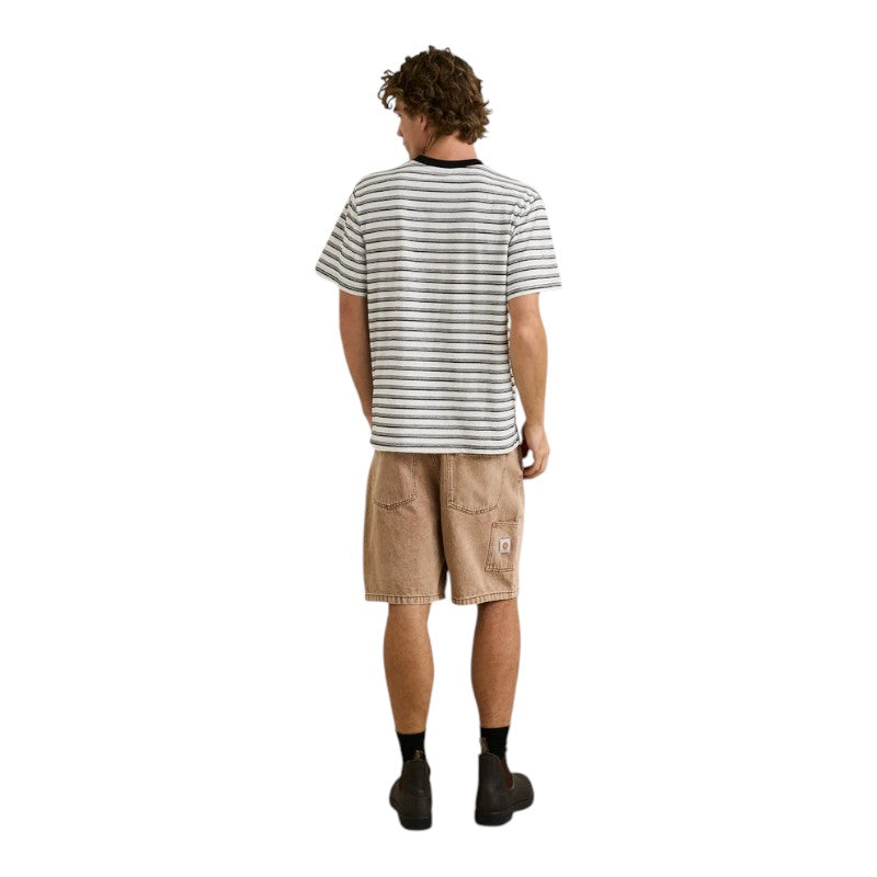 Rhythm Vintage Stripe Tee - Natural