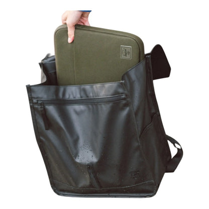 Herschel Water Resistant City Backpack - Black