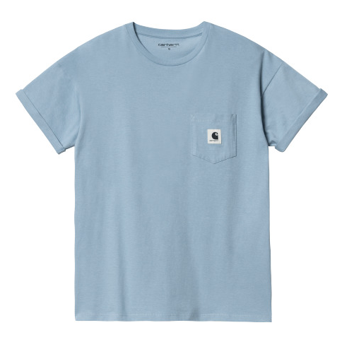 Carhartt Womens Pocket Tee Frosted Blue