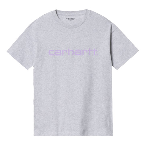 Carhartt Womens Script Tee Heather/Soft Lavender