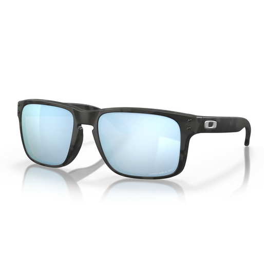 Oakley Holbrook Matte Black Camo/Prizm Deep Water Polarised