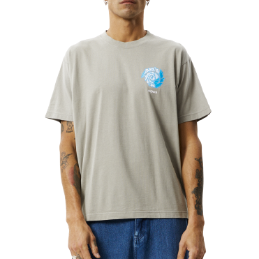 Afends Whirlwood Recycled Tee Olive