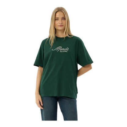 Afends Horoscope Boxy Tee - Washed Pine