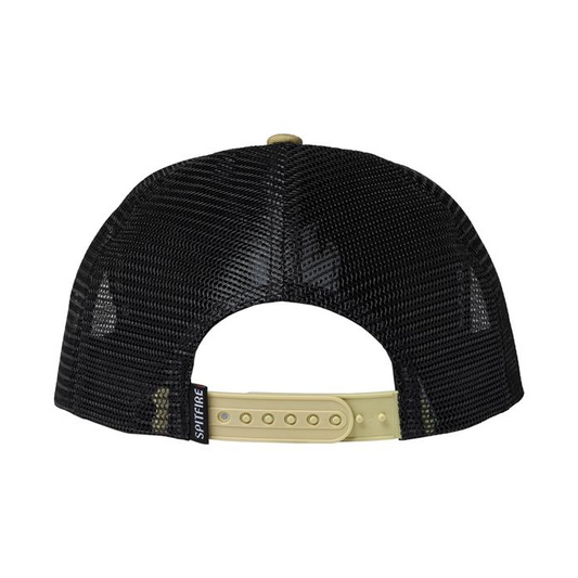 Spitfire Bighead Snapback Tan/Black