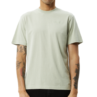 Afends Outside Recycled Retro Fit Tee Eucalyptus