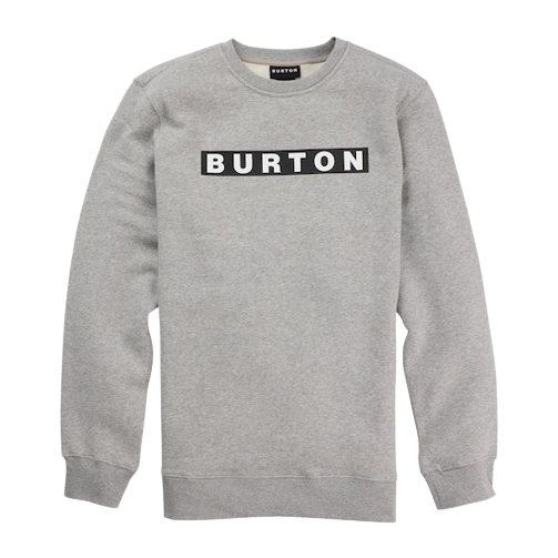 Burton Vault Crewneck Sweatshirt Grey Heather