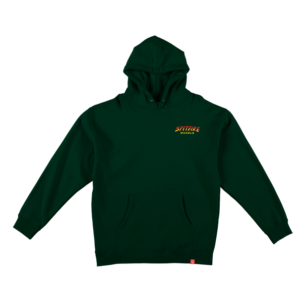 Spitfire Hell Hounds II Hoodie Dark Green