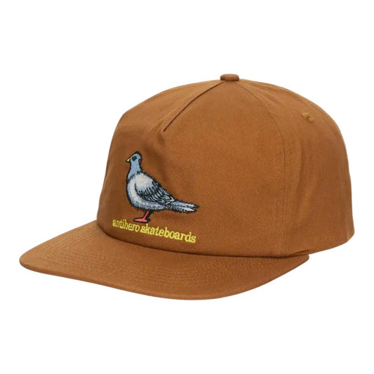 Antihero Lil Pigeon Cap - Brown/Yellow
