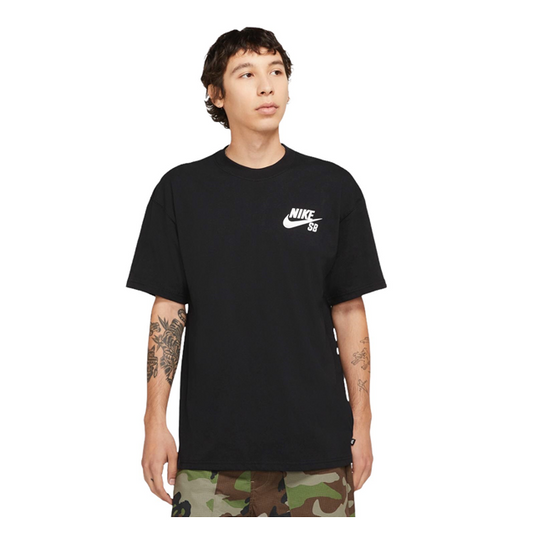 Nike SB Logo Skate Tee Black/White