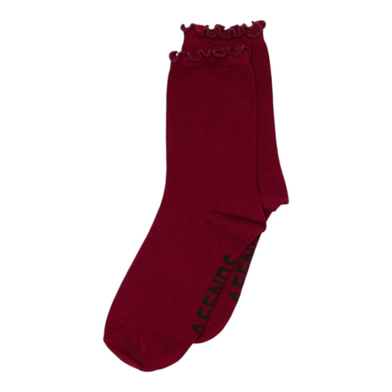 Afends Marlin Socks Two Pack - Burgundy