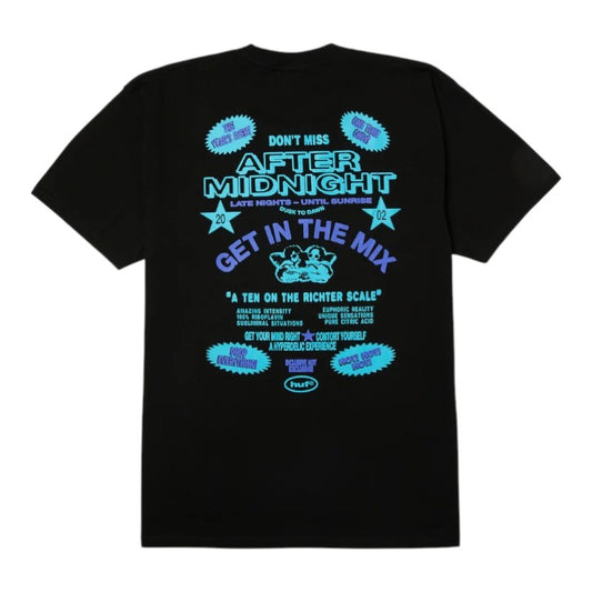 HUF After Midnight Tee - Black