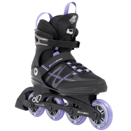 K2 Alexis 80 Pro - Black/Lavender - Women's Size 7 Only