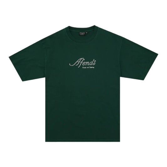 Afends Horoscope Boxy Tee - Washed Pine