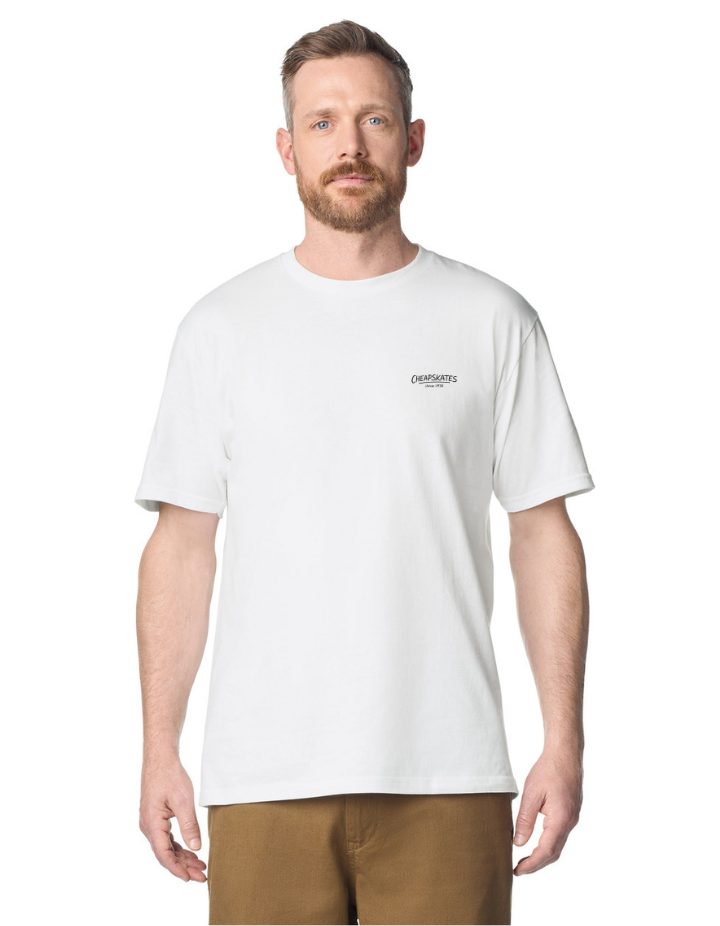 Cheapskates Later… Tee - White