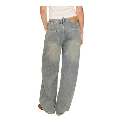 Thrills Sloan Low Rise Barrel Jean - Granite Green Tint