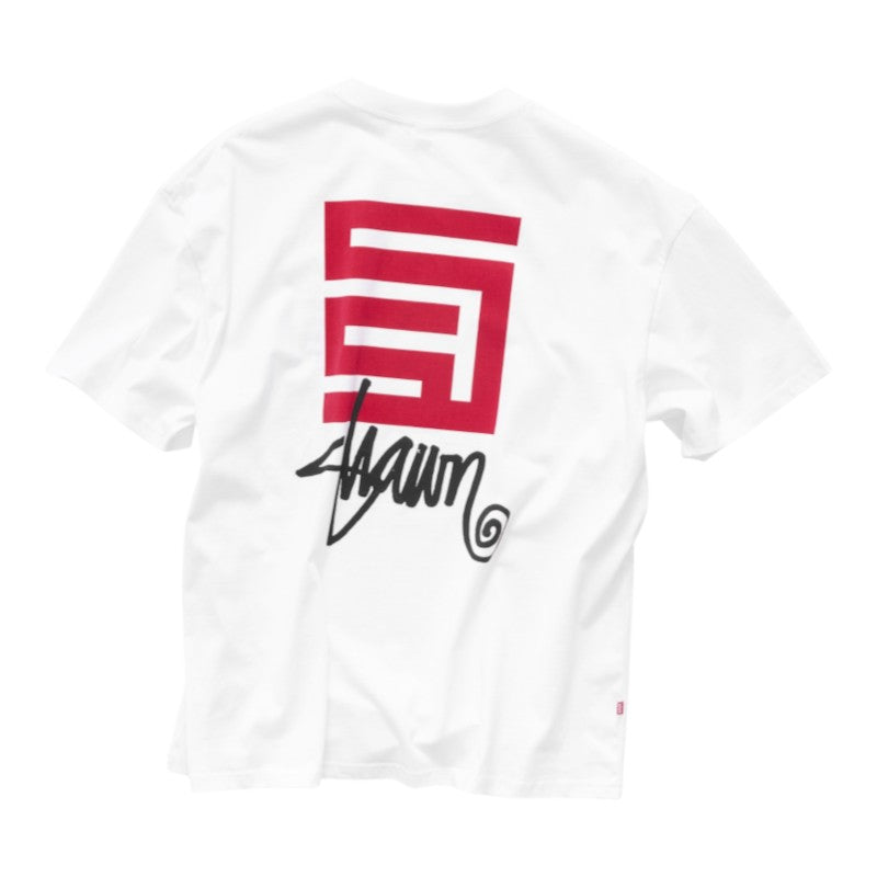 SDouble Big Frameless Tee - White