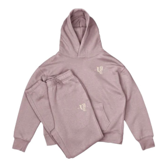 VIC Womens Ol English Tracksuit Hazy Pink