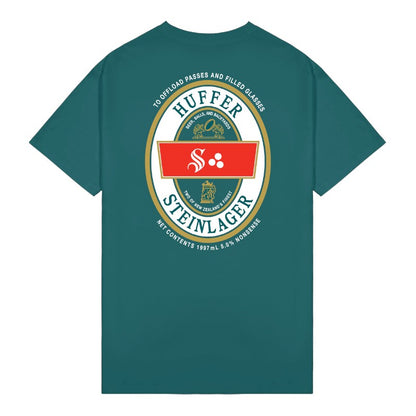 Huffer X Steinlager Offload Sup Tee - Emerald