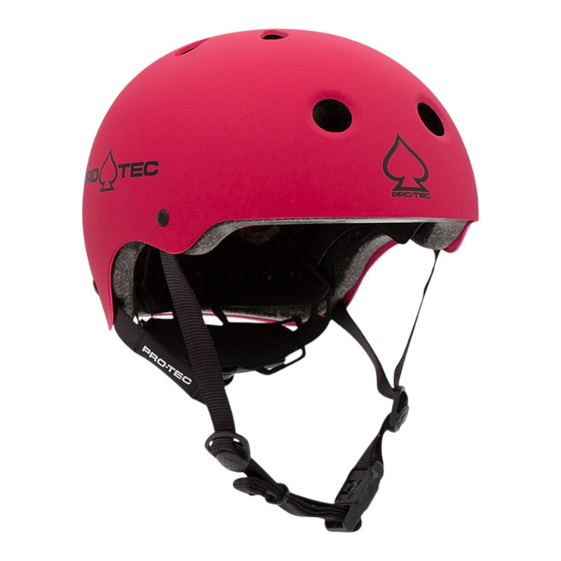 Protec Junior Classic Fit Cert Helmet - Matte Pink