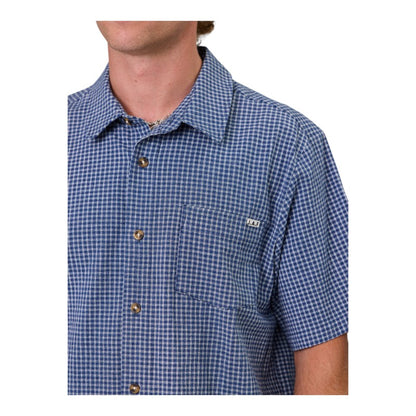 J.A.F Ballast Shirt - Blue Check