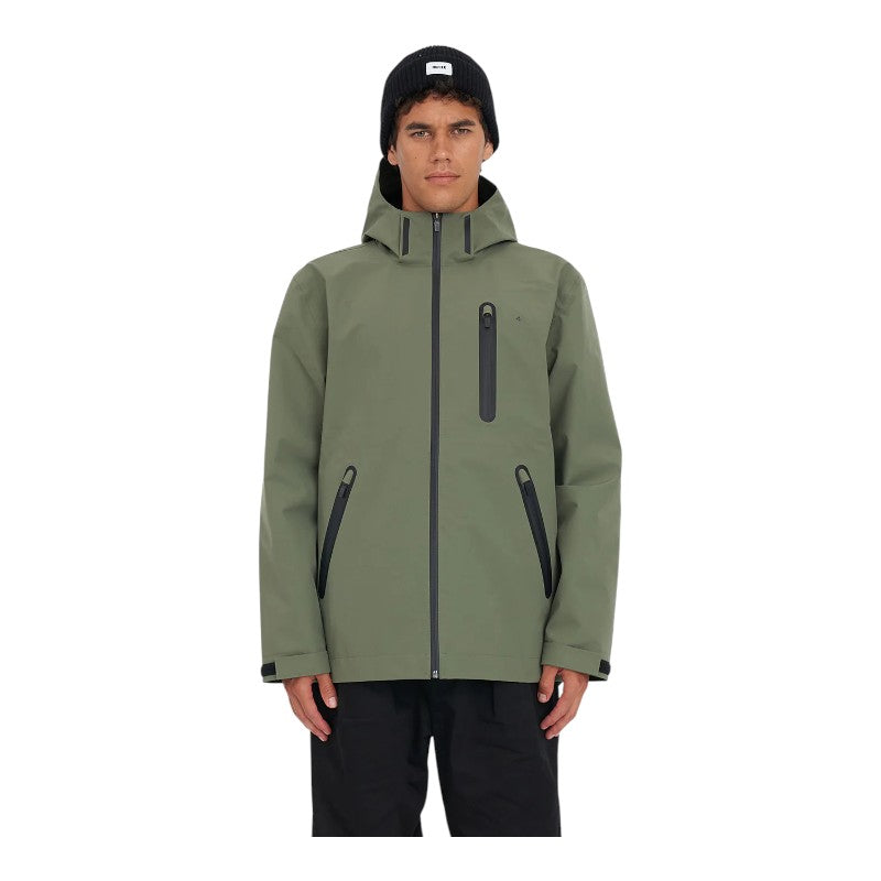 Huffer Infinity Stormshell Jacket - Khaki